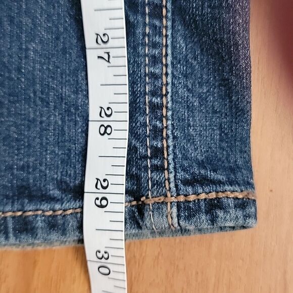 Tommy Hilfiger Freedom bootcut blue denim jeans Size 6S - Picture 13 of 13